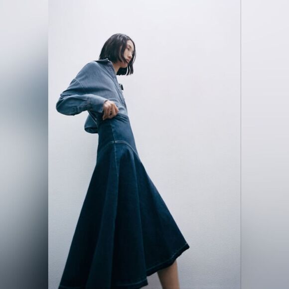 ZW THE DENIM SKIRT Bloggers fav - Picture 9 of 12